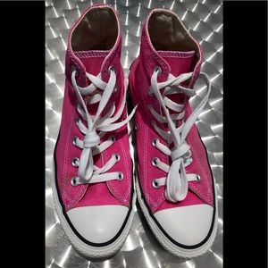 Hot Pink Converse Chuck Taylor All Star High Top 8